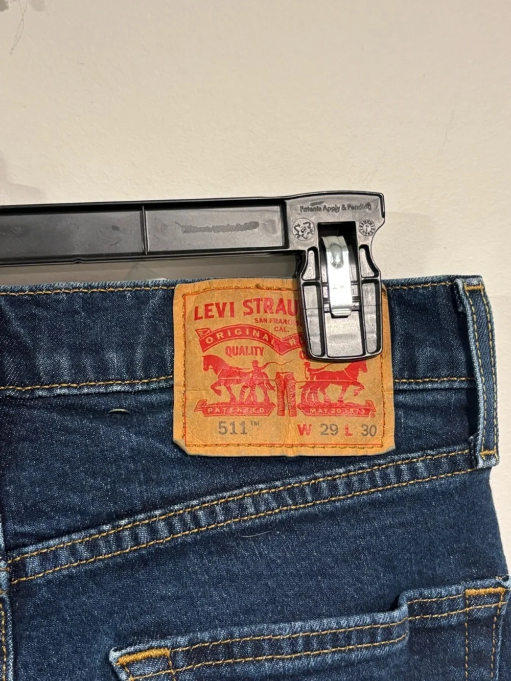 Levi's Slim Straight Dark Indigo Jeans